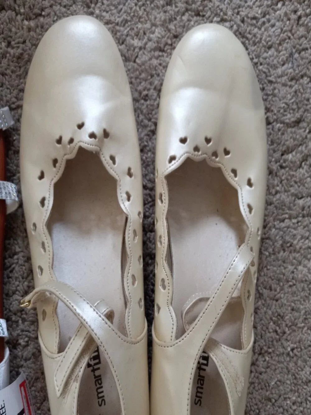 2 Pairs of Girls Size 4 Dress Shoes (one NWT, one Like New)
